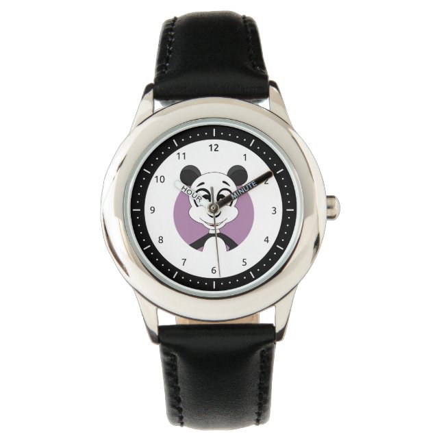Montre Dessin animé de panda à regarder (devant)