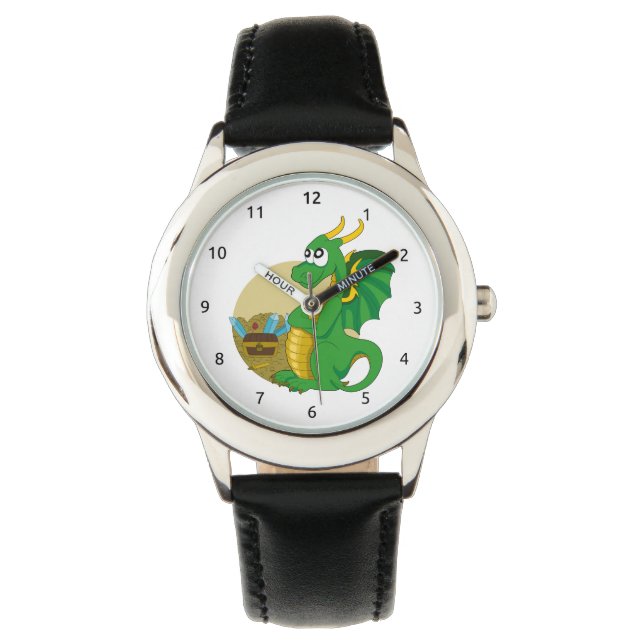 Montre dessin animé dragon (devant)