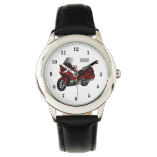 Montre Dessin de moto de tourisme