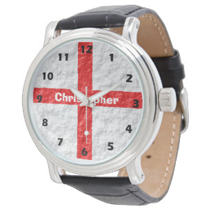 Montre Dessin du drapeau anglais