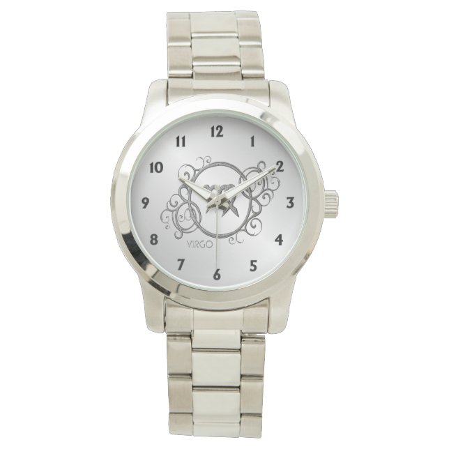 Montre Dessin zodiaque Vierge (devant)