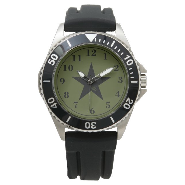 Montre d'étoile militaire tactique (devant)