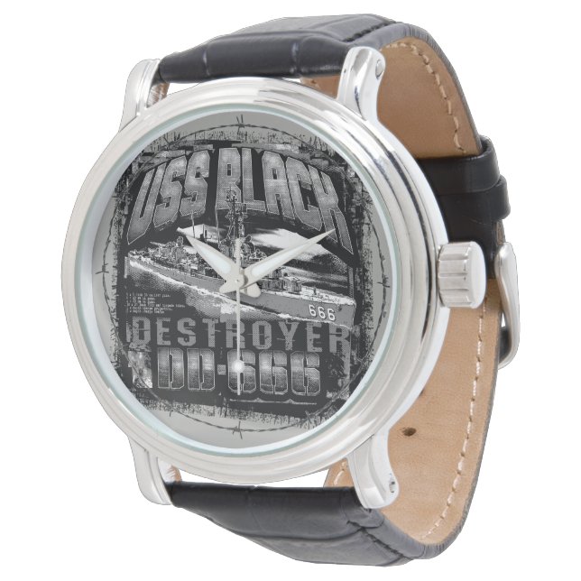 Montre Détroyer Black Wrist Watch eWatch (Incliné)