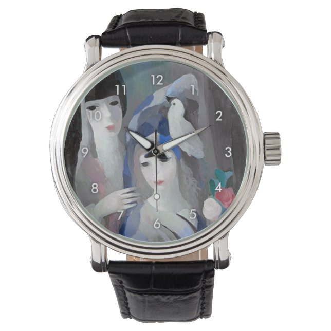 Montre Deux dame et une colombe, Marie Laurencin (devant)