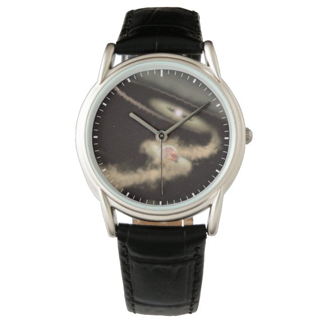 Montre Deux Exoplanètes Géantes De Gaz Orbitant Une Jeune (devant)