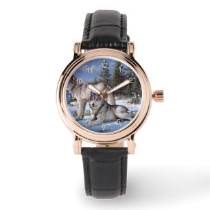 Montre Deux loups de l'Arctique
