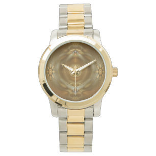 Montre deux tons avec ton or et argent
