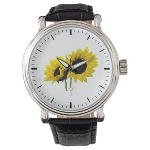 Montre Deux tournesols