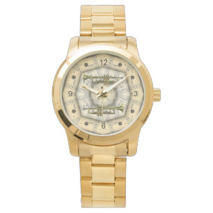 Montre Deux trompettes ~ Un design musical étrange ~ Uni