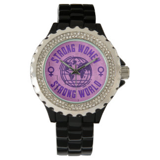 Montre Devis fort pour femmes inspirationnel