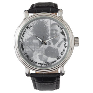 Montre Devis horaire le plus important Photo père et bé