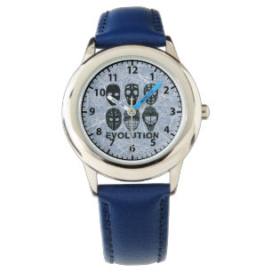 Montre d'évolution de masque de gardien de but