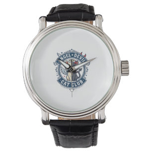 Montre Diable Ange Chat Idée Cadeau pour Maman Chat - Dia