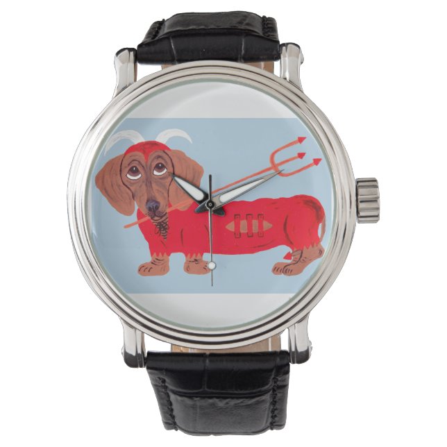Montre Diable Dachshund (devant)