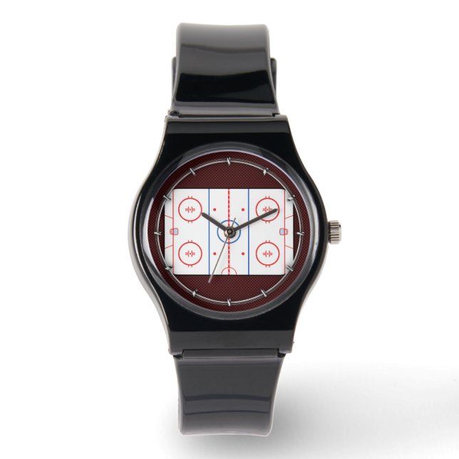 Montre Diagramme de la patinoire de la compagnie de hocke (Recto)