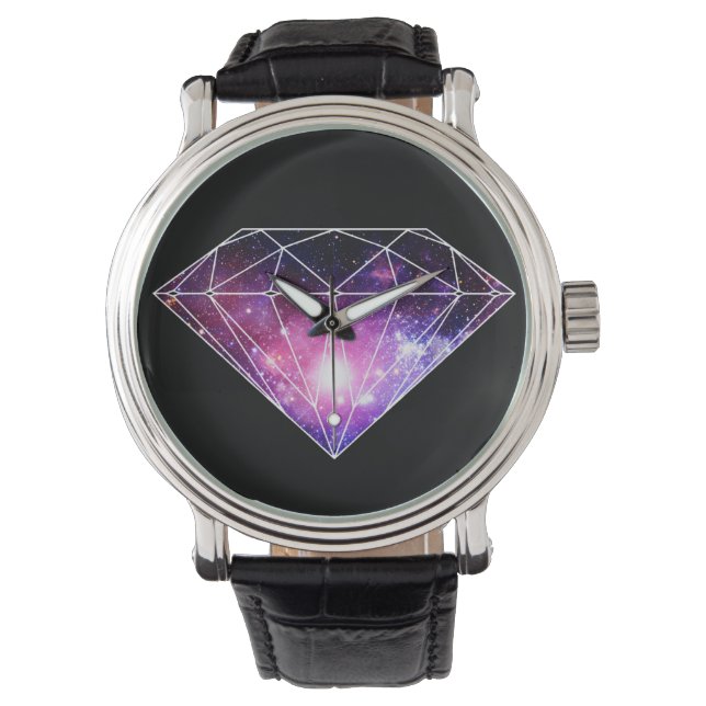 Montre diamant cosmique (devant)