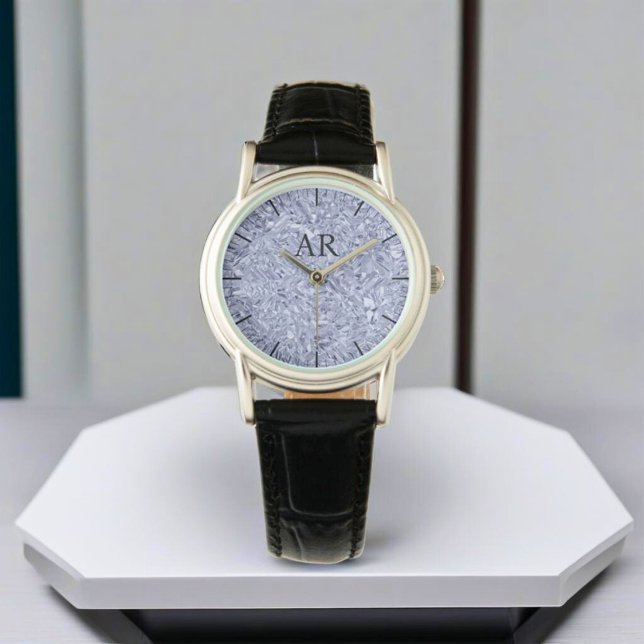 Montre Diamants concassés Simulés De Luxe (Créateur téléchargé)