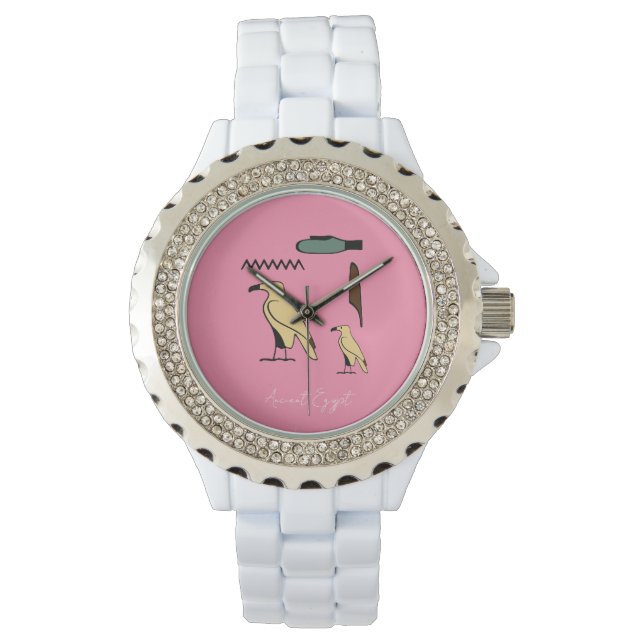 Montre Diana Nom dans Hiéroglyphes symboles de l'Egypte a (devant)