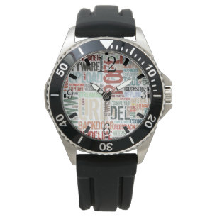 Montre Dictionnaire informatique en couleurs