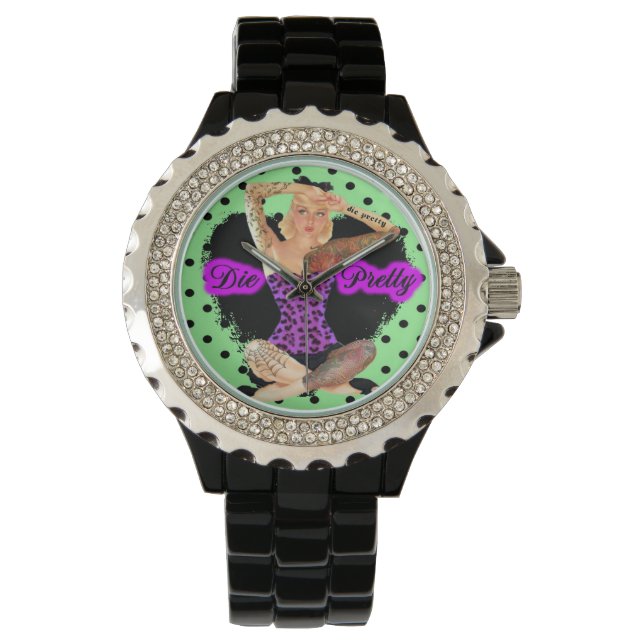 Montre Die Pretty Pinup (devant)