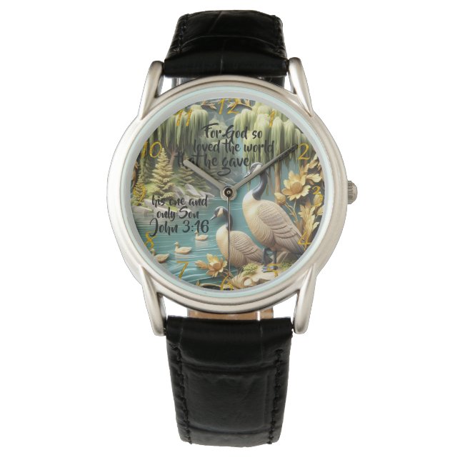 Montre Dieu aima tant le monde  (devant)