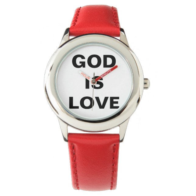 Montre Dieu est amour (devant)