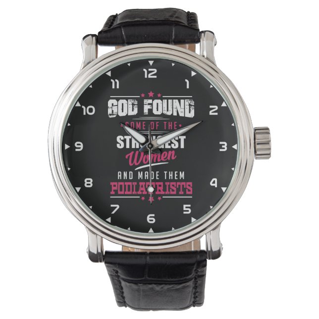 Montre Dieu Made Podiatristes Hilariarisme Profession Des (devant)