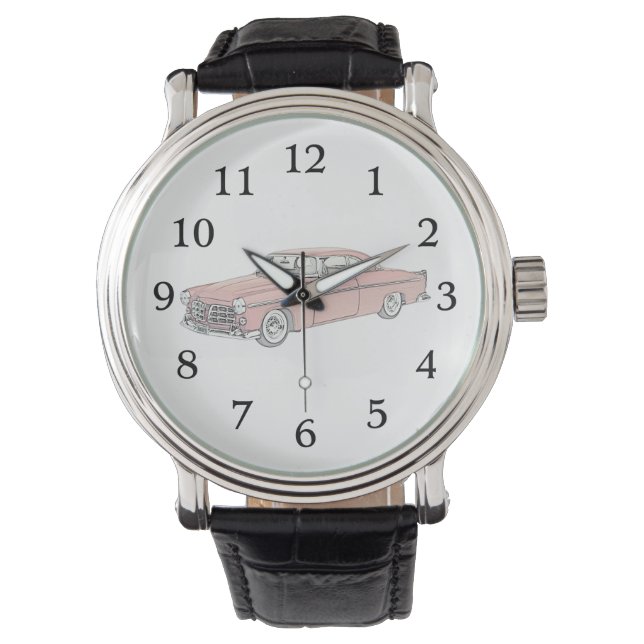 Montre d'illustration Red 1955 Chrysler 300 (devant)