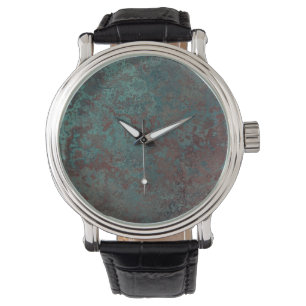 Montre d'impression "cuivre" de corrosion