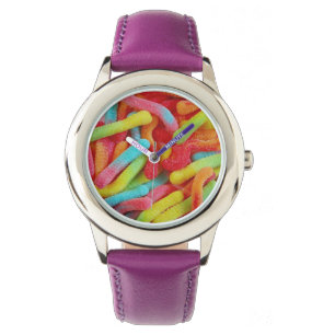 Montre d'impression de bonbons pour ver de gomme