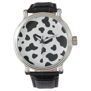 Montre d'impression de Motif de vache