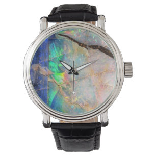 Montre d'impression Optique Bleue
