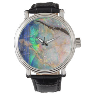 Montre d'impression Optique Bleue