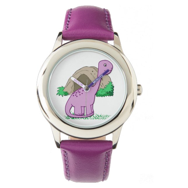 Montre Dino the Dinosaur Cute Kid's Watch (devant)
