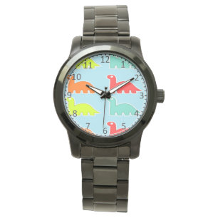 Montre Dinos en bleu