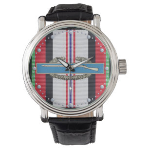 Montre d'insigne de soldat d'infanterie de combat