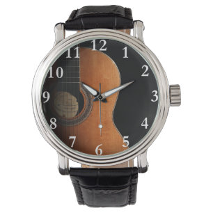 Montre d'instrument de musique de guitare