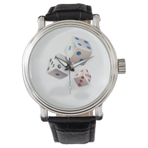 Montre Dinus Jeté Avec Des Points Colorés