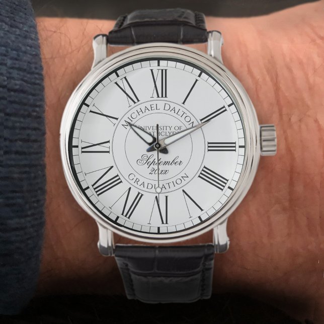 Montre Diplôme de l'Université ou du Collège Personnalisé (Créateur téléchargé)