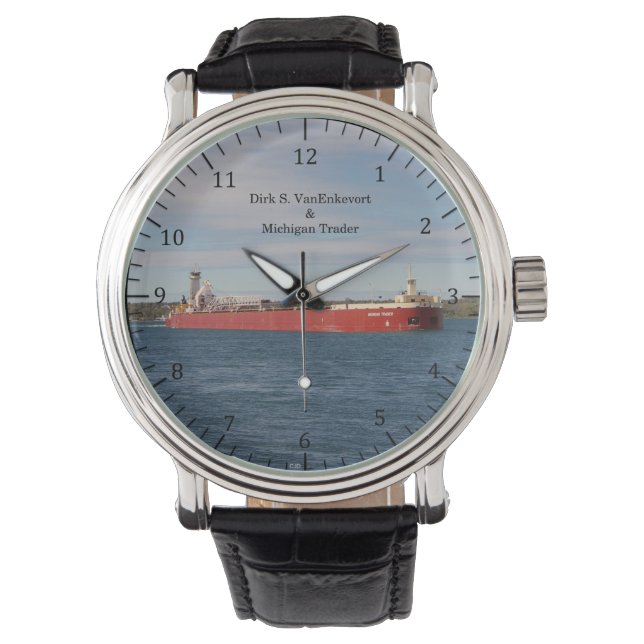 Montre Dirk S. VanEnkevort & Michigan Trader watch (devant)