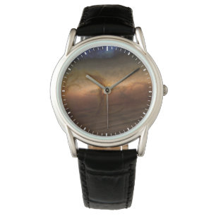 Montre Disques De Matériel De Forme Planète Circulant Les