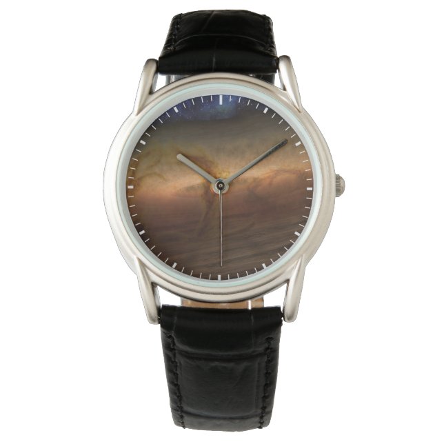 Montre Disques De Matériel De Forme Planète Circulant Les (devant)