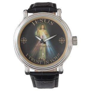 MONTRE DIVINE MERCY, JÉSUS J'AI CONFIANCE EN VOUS.