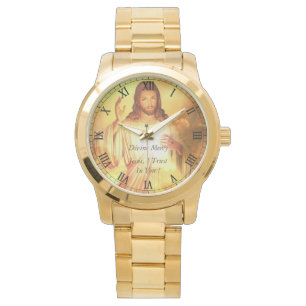 Montre Divine Miséricorde Jésus, J'Ai Confiance En Toi !