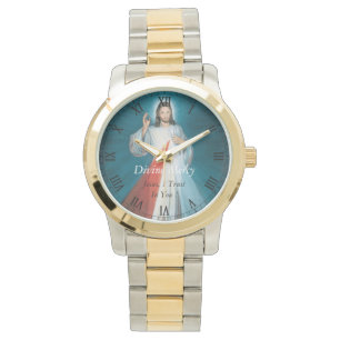 Montre Divine Miséricorde Jésus, J'Ai Confiance En Toi !