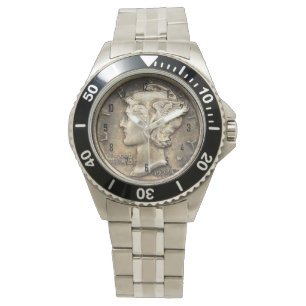 MONTRE DIXIÈME DE DOLLAR DE MERCURY (REPRODUCTION)