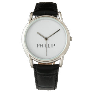 Montre do-it-yourself Nom personnalisé, couleur, texte