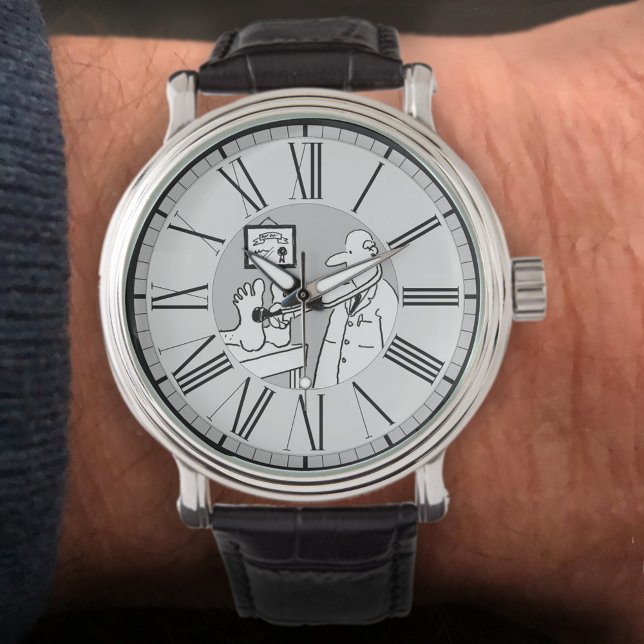 Montre Docteur avec Stethoscope Checking Pieds. (Créateur téléchargé)