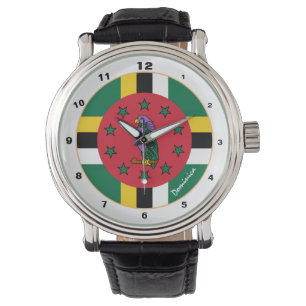 Montre Dominica Flag & Dominica mode/design branché