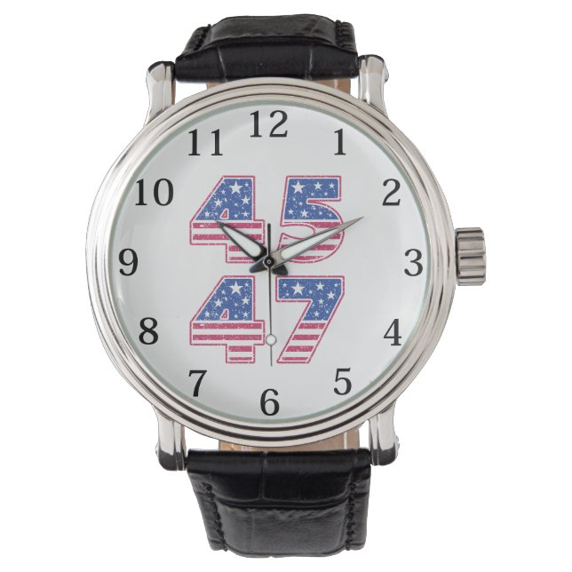 Montre Donald Trump 45-47 (devant)